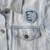 Badge Rond 5 Cm Spirale cosmique (En situation)