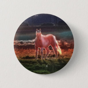 Badge Rond 5 Cm Spirit Dream Horse