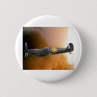 BADGE ROND 5 CM SPITFIRE