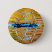 Badge Rond 5 Cm Splash le soir d'automne (Devant)