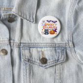 Badge Rond 5 Cm Spooky Syllables (En situation)