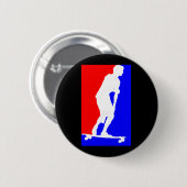 Badge Rond 5 Cm Sport de Longboarding (Devant & derrière)