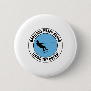 Badge Rond 5 Cm Sport nautique de ski nautique à moteur Refoot