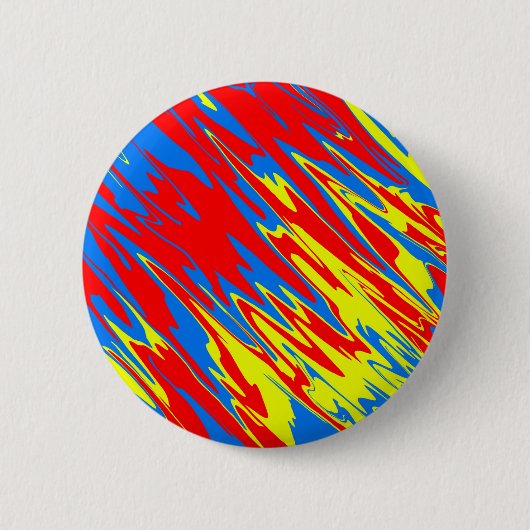 Badge Rond 5 Cm Spray Peint rouge jaune bleu (Devant)