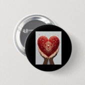 Badge Rond 5 Cm Spread Kindness World Kindness Day Sticker (Devant & derrière)