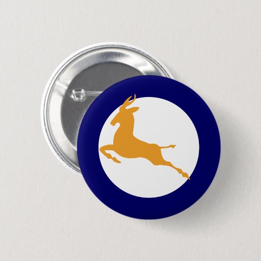 Badge Rond 5 Cm Springbok (Devant & derrière)