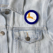 Badge Rond 5 Cm Springbok (En situation)