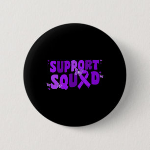 Badge Rond 5 Cm Squad Alzheimerheimer Le papillon de sensibilisati