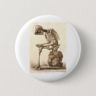Badge Rond 5 Cm squelette