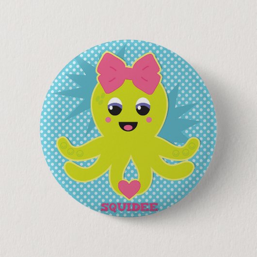 Badge Rond 5 Cm Squidee (Devant)