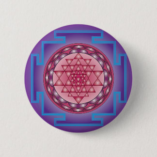 BADGE ROND 5 CM SRI YANTRA - SANCTUAIRE