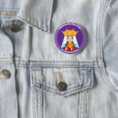 Badge Rond 5 Cm St Alexandra de Rome (En situation)