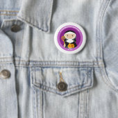Badge Rond 5 Cm St. Ava (En situation)