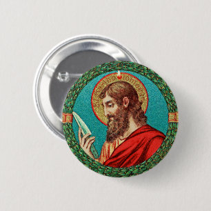 Badge Rond 5 Cm St. Barthélemy l'Apôtre (JMAS 03)