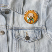 Badge Rond 5 Cm St. Columba (En situation)