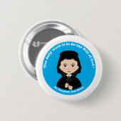 Badge Rond 5 Cm St. Elizabeth Ann Seton (Devant & derrière)