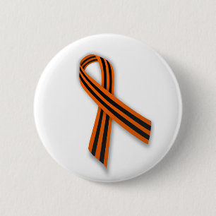 Badge Rond 5 Cm St George ruban de jour de victoire du 9 mai