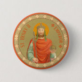 Badge Rond 5 Cm St. Henry II, Empereur (BBS 10) (Devant)