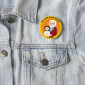 Badge Rond 5 Cm St Joachim (En situation)