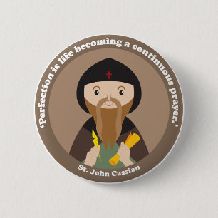 Badge Rond 5 Cm St. John Cassian