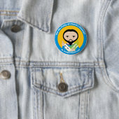 Badge Rond 5 Cm St Josaphat Kuntsevych (En situation)