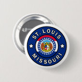 Badge Rond 5 Cm St. Louis Missouri (Devant & derrière)
