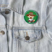 Badge Rond 5 Cm St. Nicholas Owen (En situation)