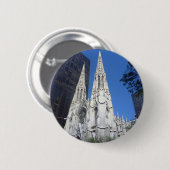 Badge Rond 5 Cm st patrick (Devant & derrière)