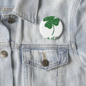 Badge Rond 5 Cm st patrick malheureux (En situation)