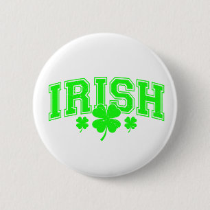 Badge Rond 5 Cm St Patrick's Day Chic irlandais