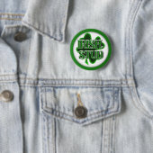 Badge Rond 5 Cm St. Patrick's Day Irish Stud (En situation)