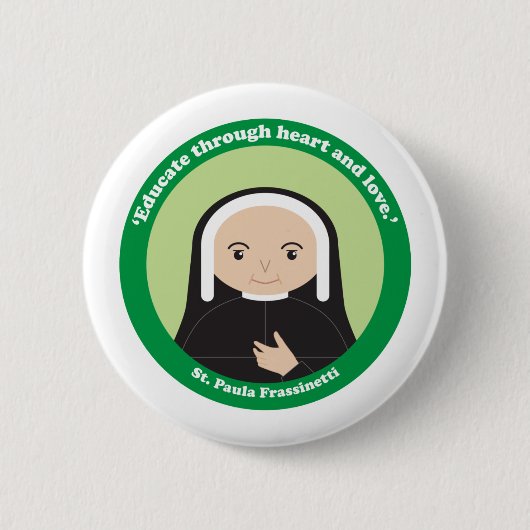 Badge Rond 5 Cm St. Paula Frassinetti (Devant)