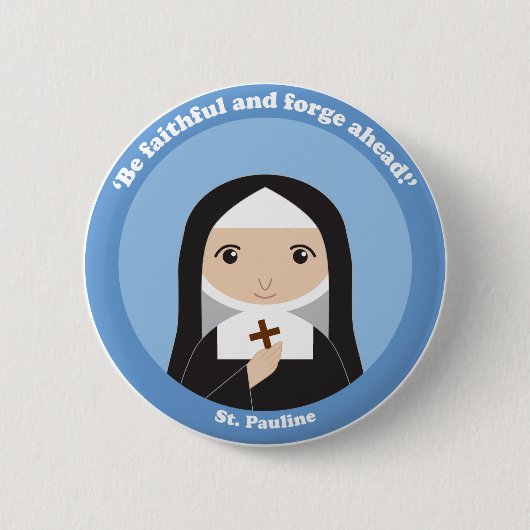 Badge Rond 5 Cm St. Pauline (Devant)