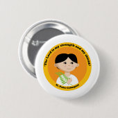 Badge Rond 5 Cm St. Pedro Calungsod (Devant & derrière)