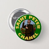 Badge Rond 5 Cm St Peter Chanel (Devant & derrière)