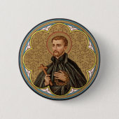 Badge Rond 5 Cm St. Peter Claver (BK 058) Round (Devant)