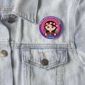 Badge Rond 5 Cm St Philomena (En situation)