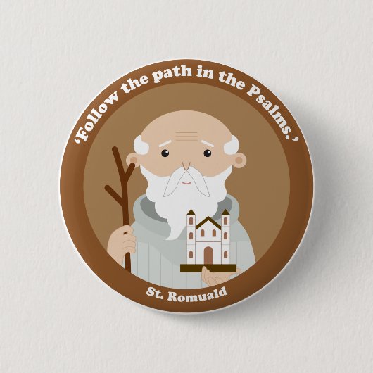 Badge Rond 5 Cm St. Romuald (Devant)