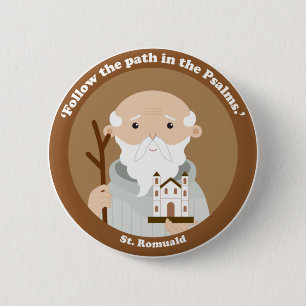 Badge Rond 5 Cm St. Romuald