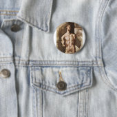 Badge Rond 5 Cm St SebastiAn (En situation)