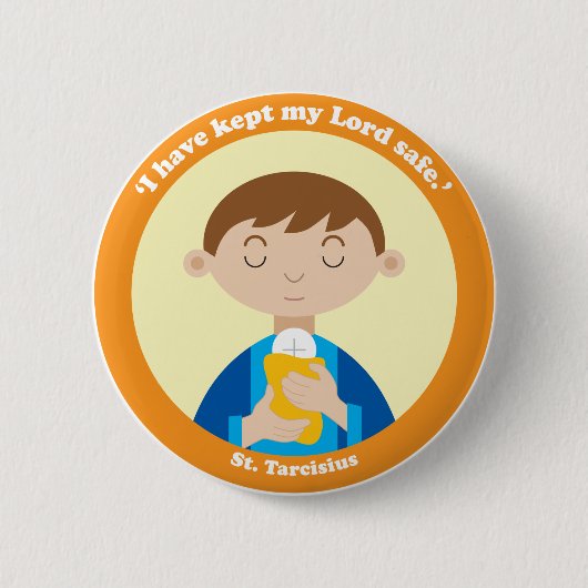 Badge Rond 5 Cm St. Tarcisius (Devant)