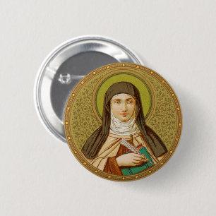 Badge Rond 5 Cm St. Thérèse d'Avila (SNV 27) Rond