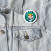 Badge Rond 5 Cm St. Ursula (En situation)