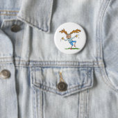 Badge Rond 5 Cm Stade (En situation)