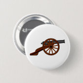 Badge Rond 5 Cm Stade civil américain (Devant & derrière)