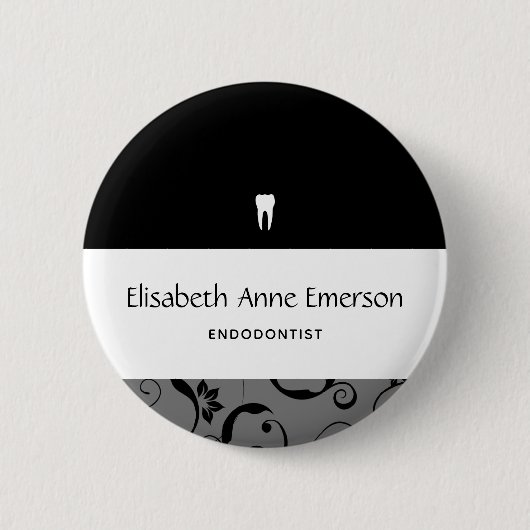 Badge Rond 5 Cm Staff pro Damask (Devant)