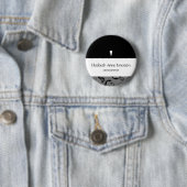 Badge Rond 5 Cm Staff pro Damask (En situation)