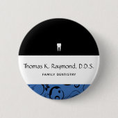 Badge Rond 5 Cm Staff pro Damask (Devant)