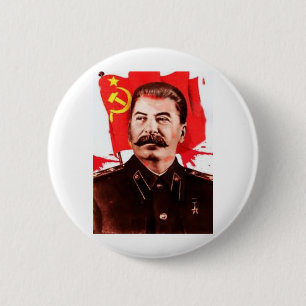 Badge Rond 5 Cm Stalin
