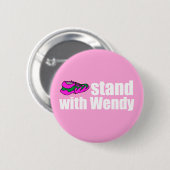 Badge Rond 5 Cm Stand avec Wendy (Devant & derrière)